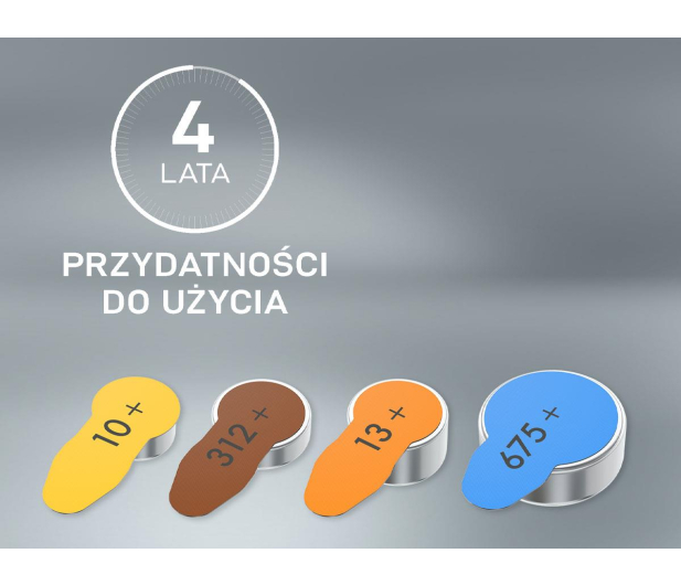 VARTA Bateria do aparatu słuchowego 10 / PR70 (6 szt.) 24610101416 - 1456624 - zdjęcie 6